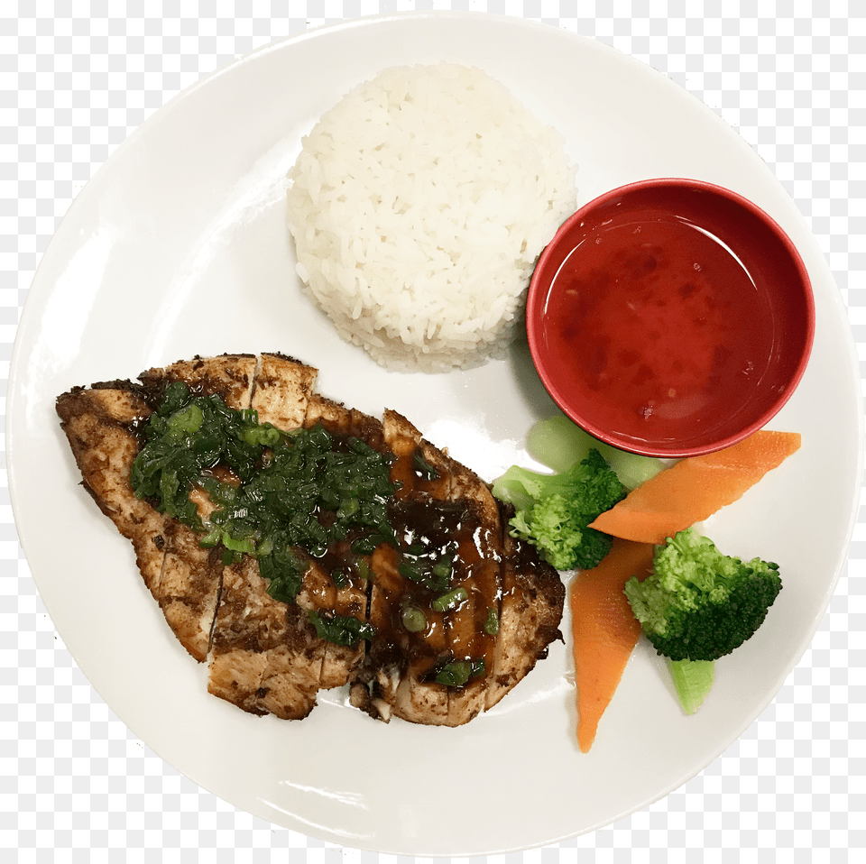 Grilled Chicken Rice Plate Chicken, Bow, Weapon Free Png