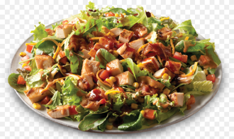 Grilled Chicken Salad Bbq Ranch Chicken Salad, Dish, Food, Lunch, Meal Free Transparent Png