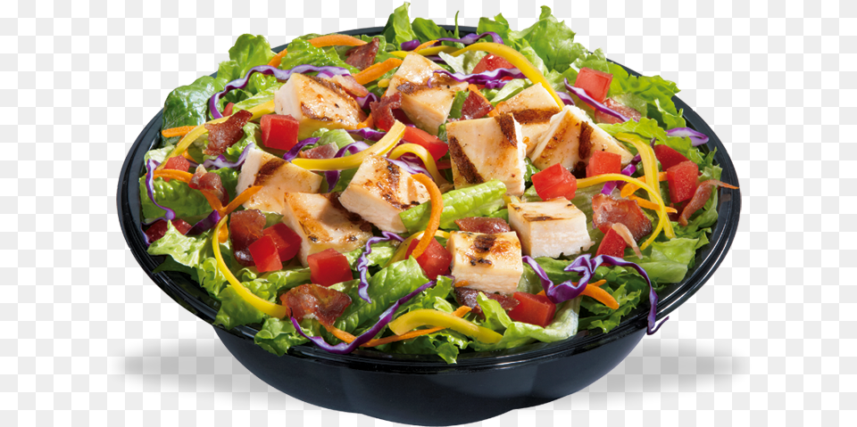 Grilled Chicken Salad Dairy Queen Grilled Chicken Salad, Lunch, Meal, Food, Food Presentation Png Image