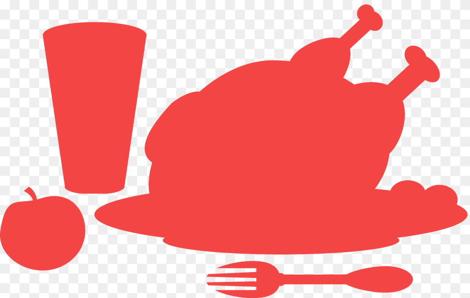 Grilled Chicken Silhouette, Cutlery, Spoon, Beverage, Juice Free Transparent Png