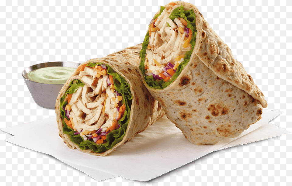 Grilled Chicken Wrap, Food, Sandwich Wrap, Sandwich, Bread Free Png Download