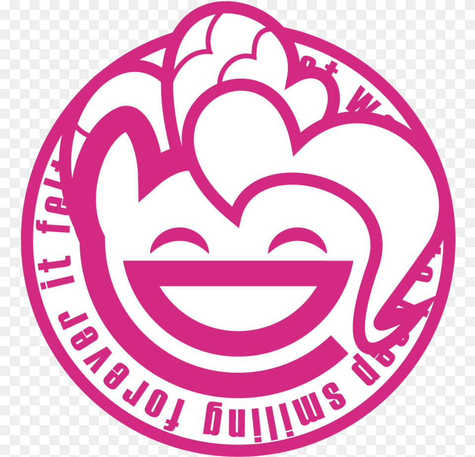 Grilledcat Ghost In The Shell Laughing Man Pinkie Laughing Mare, Logo, Sticker Png