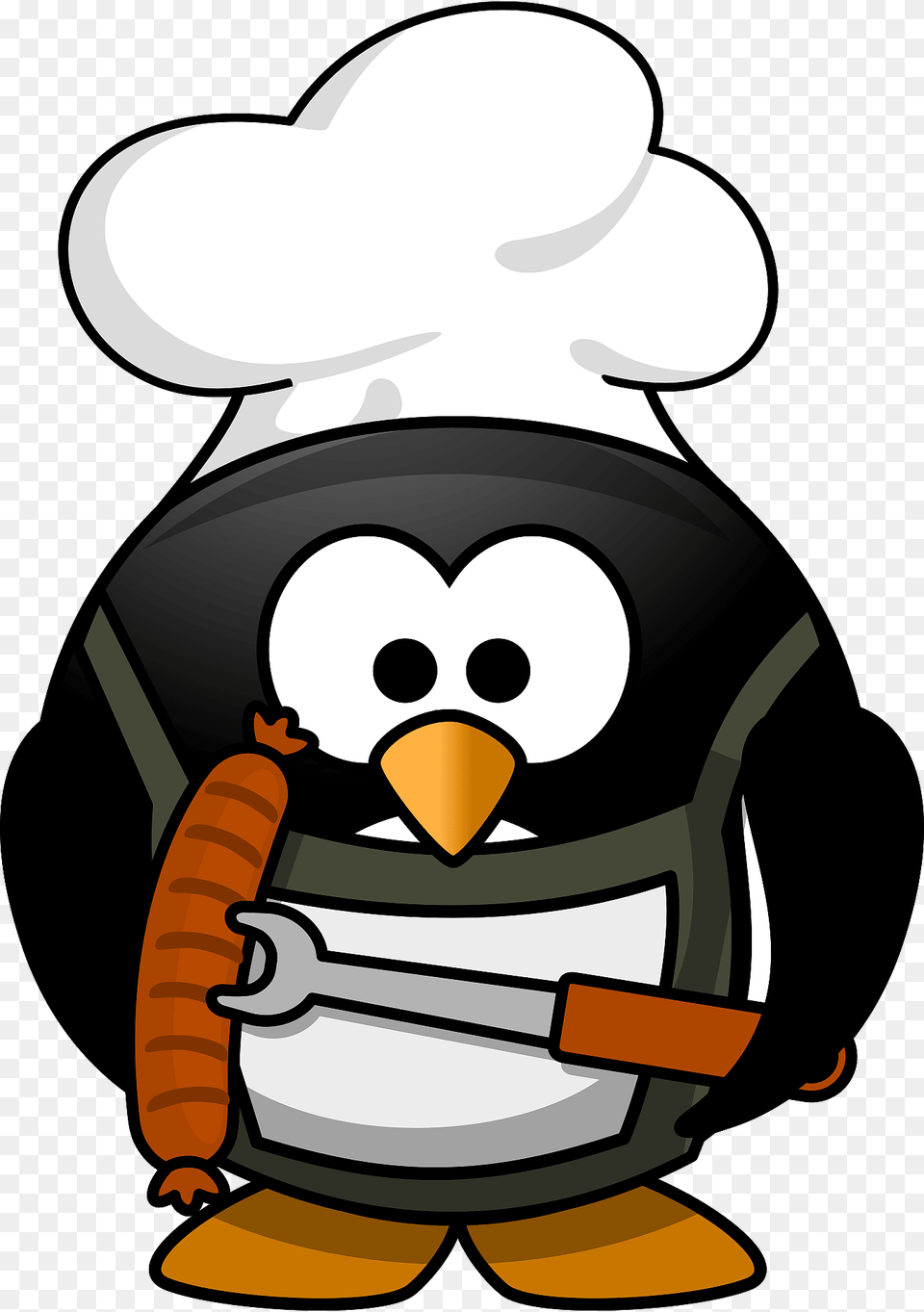 Grilling Penguin Clipart, Helmet, Device, Grass, Lawn Png