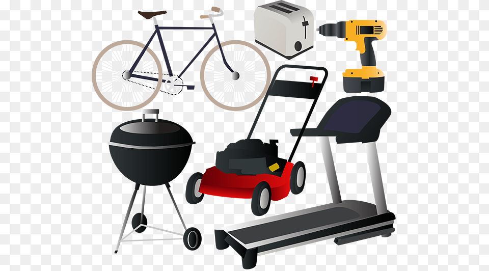 Grills Exercise Equipment Non Working Small And Large Machine, Grass, Plant, Cleaning, Person Free Transparent Png