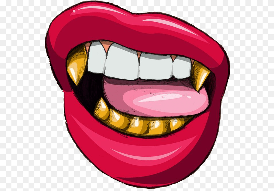 Grillz Drawing Lips Cartoon Lips With Grill, Body Part, Mouth, Person, Teeth Free Transparent Png