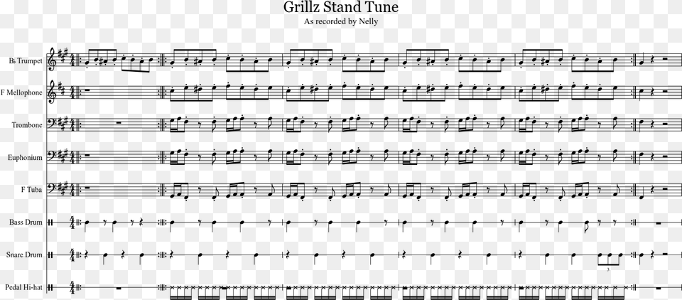 Grillz Stand Tune Sheet Music 1 Of 1 Pages Worksheet, Gray Free Png Download