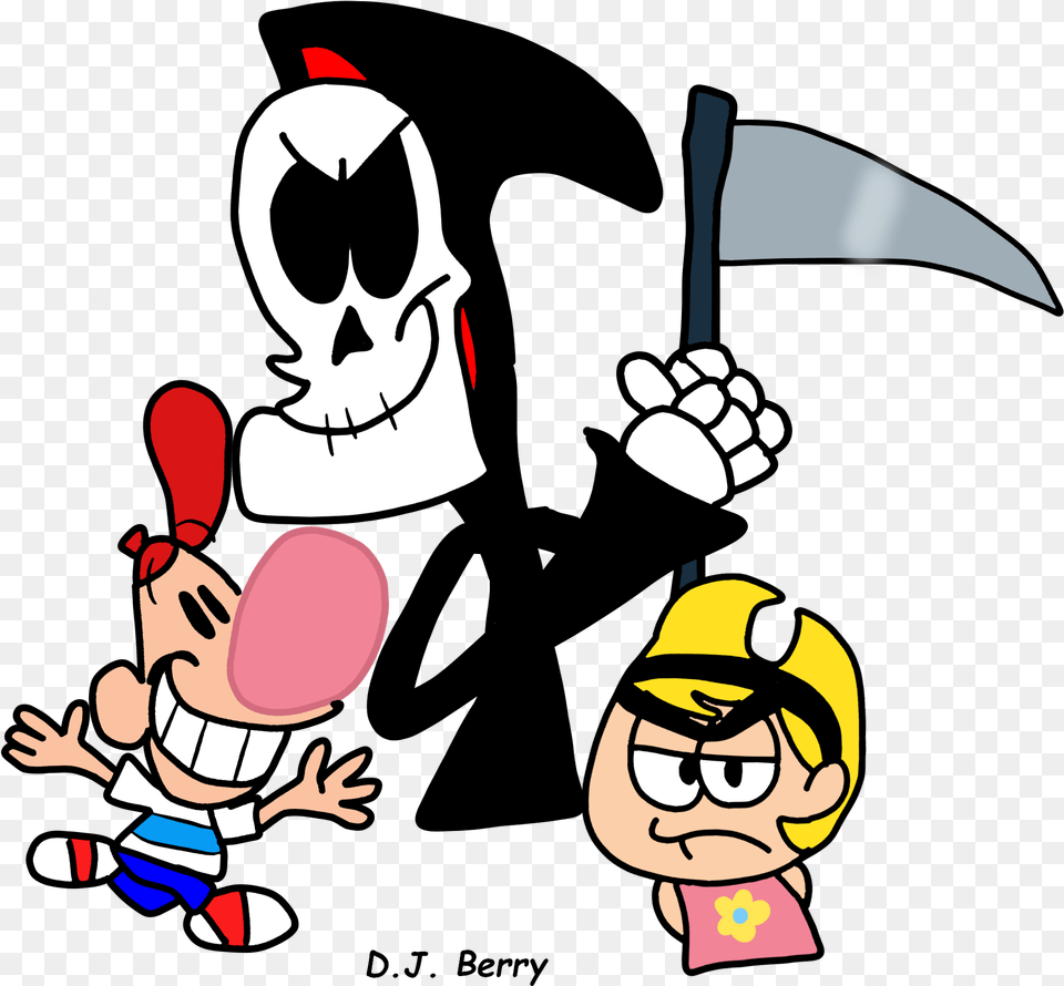 Grim Billy And Mandy The Grim Adventures Of Billy Amp Mandy, Baby, Person, Face, Head Free Png Download