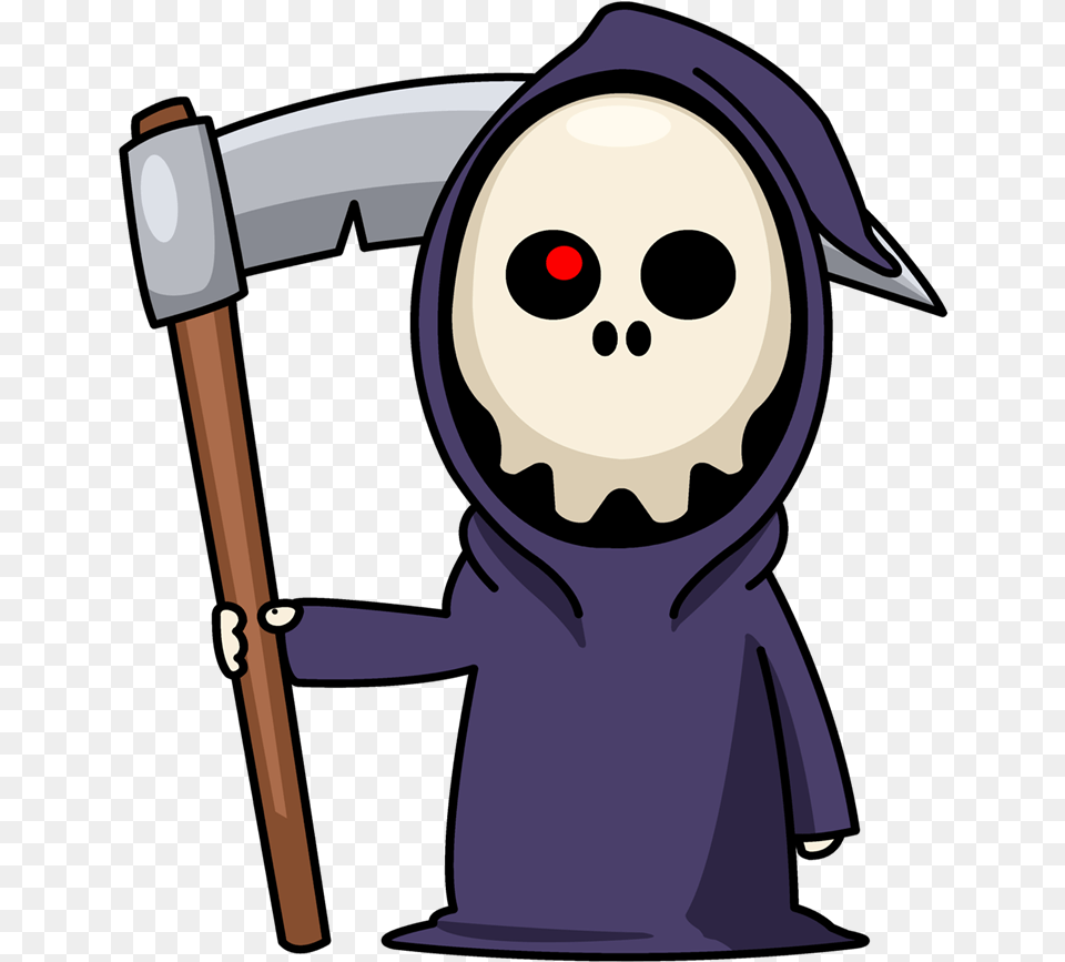 Grim Reaper Clip Art Cute Grim Reaper, People, Person, Face, Head Png Image