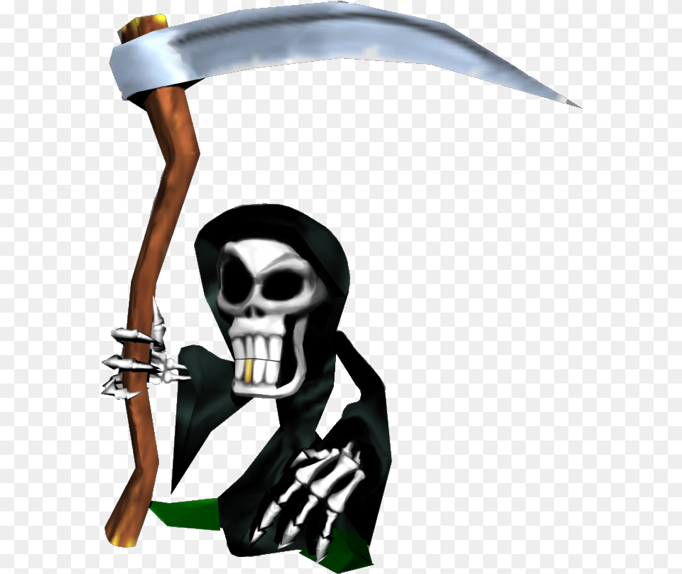 Grim Reaper Clipart Baseball Conker Bad Fur Day, Face, Head, Person, Weapon Free Transparent Png