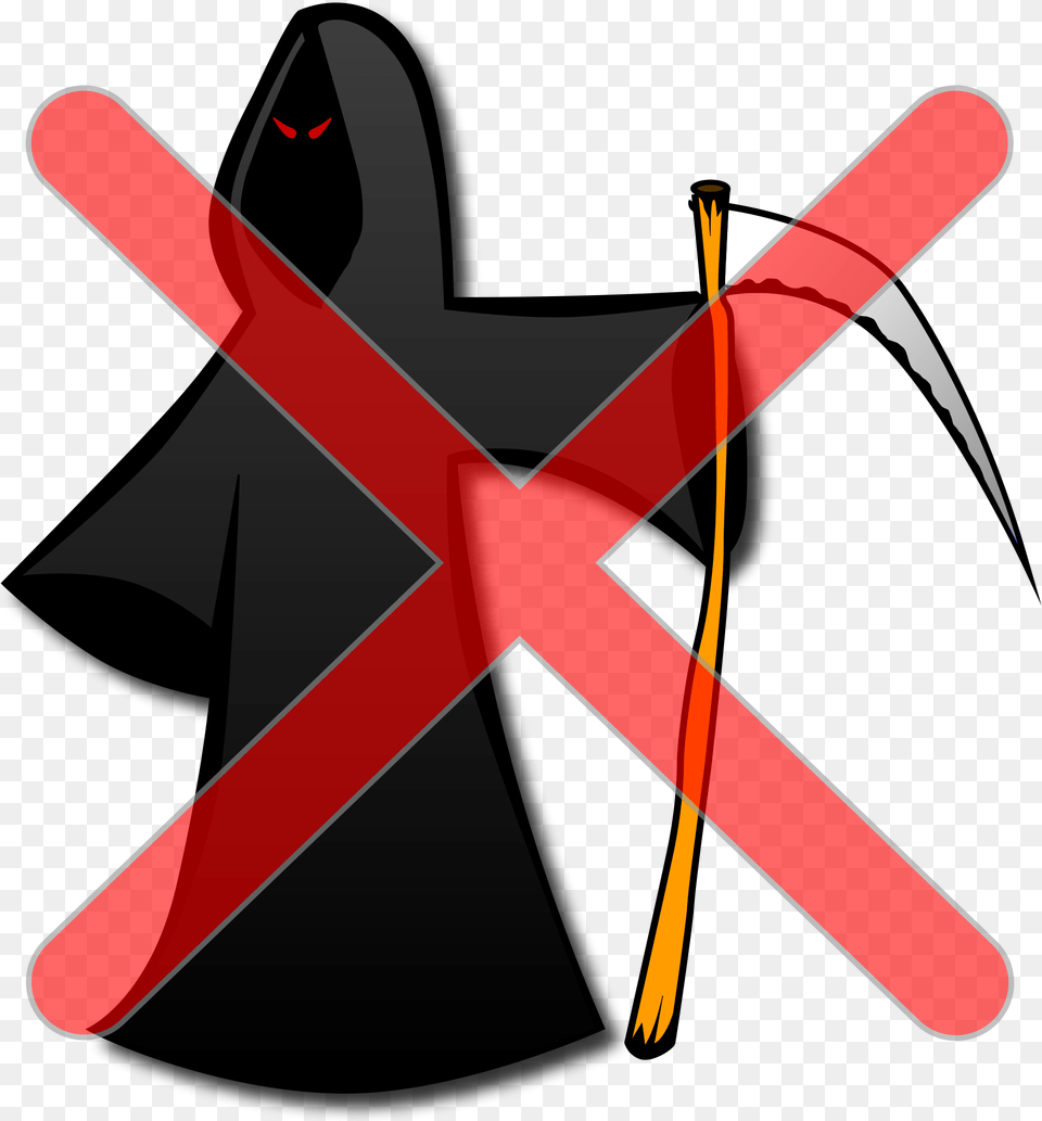 Grim Reaper Clipart Death Death, Sword, Weapon, Symbol, Dynamite Free Png