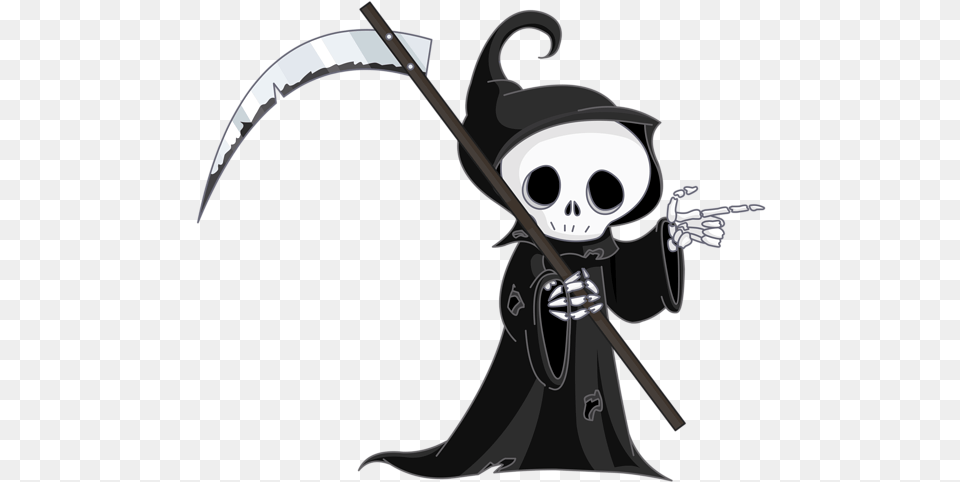 Grim Reaper Clipart Der Tod Und Andere Hhepunkte Meines Lebens, Bow, Weapon, Face, Head Png Image