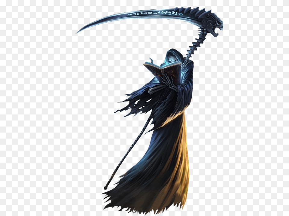 Grim Reaper Karthus Image, Adult, Animal, Bird, Bride Png