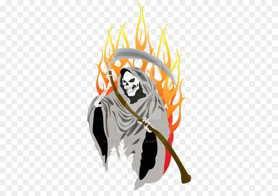 Grim Reaper Vector File Grim Reaper Vector Graphics, People, Person, Face, Head Free Png