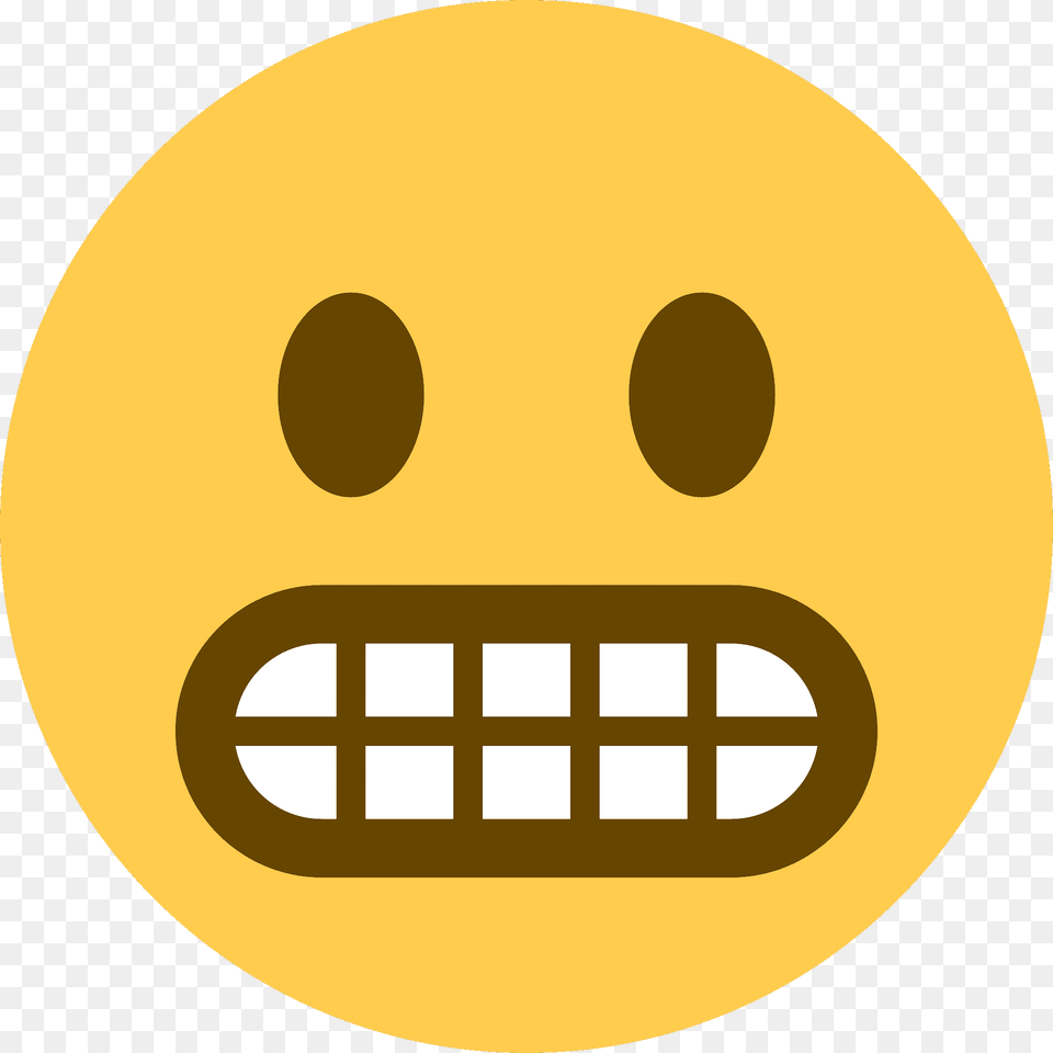 Grimacing Face Emoji Clipart, Astronomy, Moon, Nature, Night Free Png
