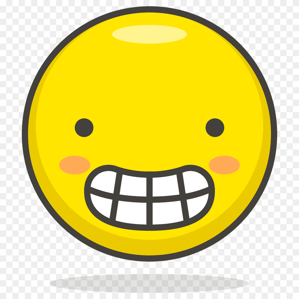 Grimacing Face Emoji Clipart, Egg, Food, Helmet Free Transparent Png