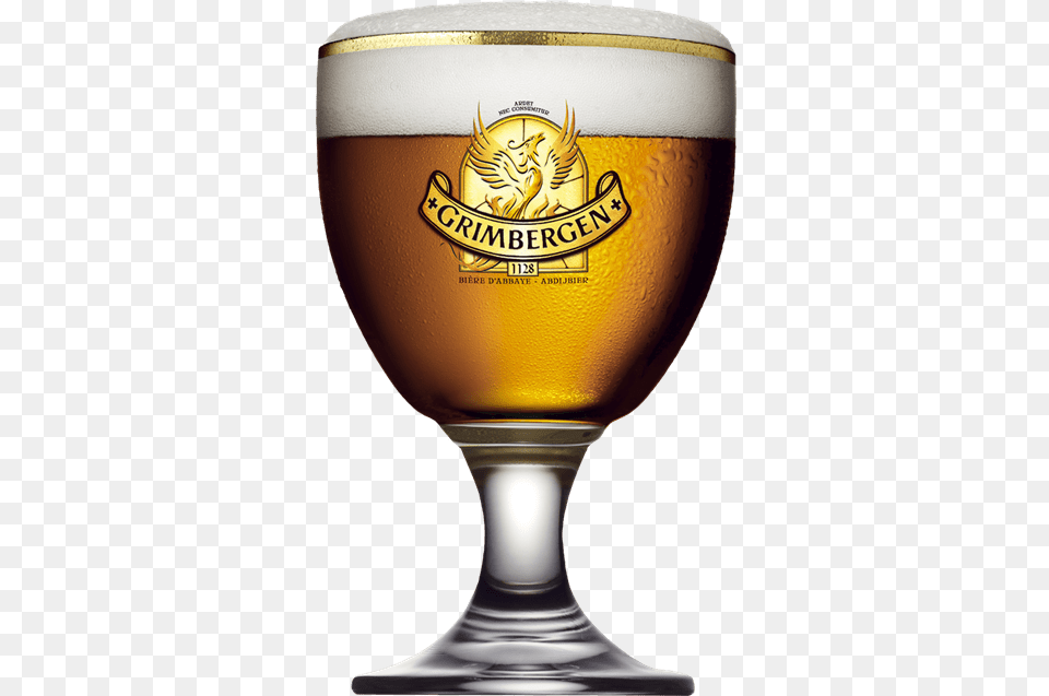 Grimbergen Beer Glass, Alcohol, Beverage, Beer Glass, Liquor Png Image