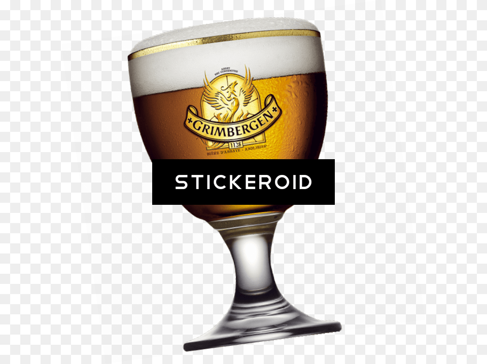 Grimbergen Beer Glass Cerveza Emdbrau, Alcohol, Beverage, Lager, Beer Glass Free Transparent Png