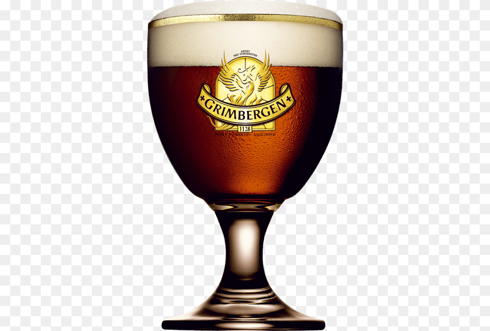 Grimbergen Brown, Alcohol, Beer, Beverage, Glass Png