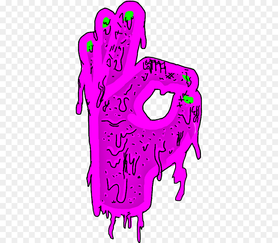 Grime Art Grimeart Ok Hand Purple Freetoedit Grime, Indoors, Bathroom, Person, Room Png