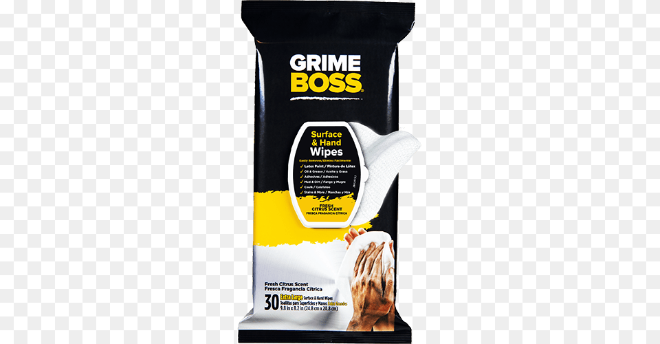 Grime Boss Wipes Replace All These And More Grime Boss, Advertisement, Poster, Clothing, Hat Png