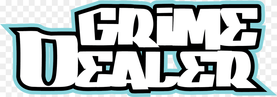 Grime Dealer Logo, Text, Art, Sticker Free Png