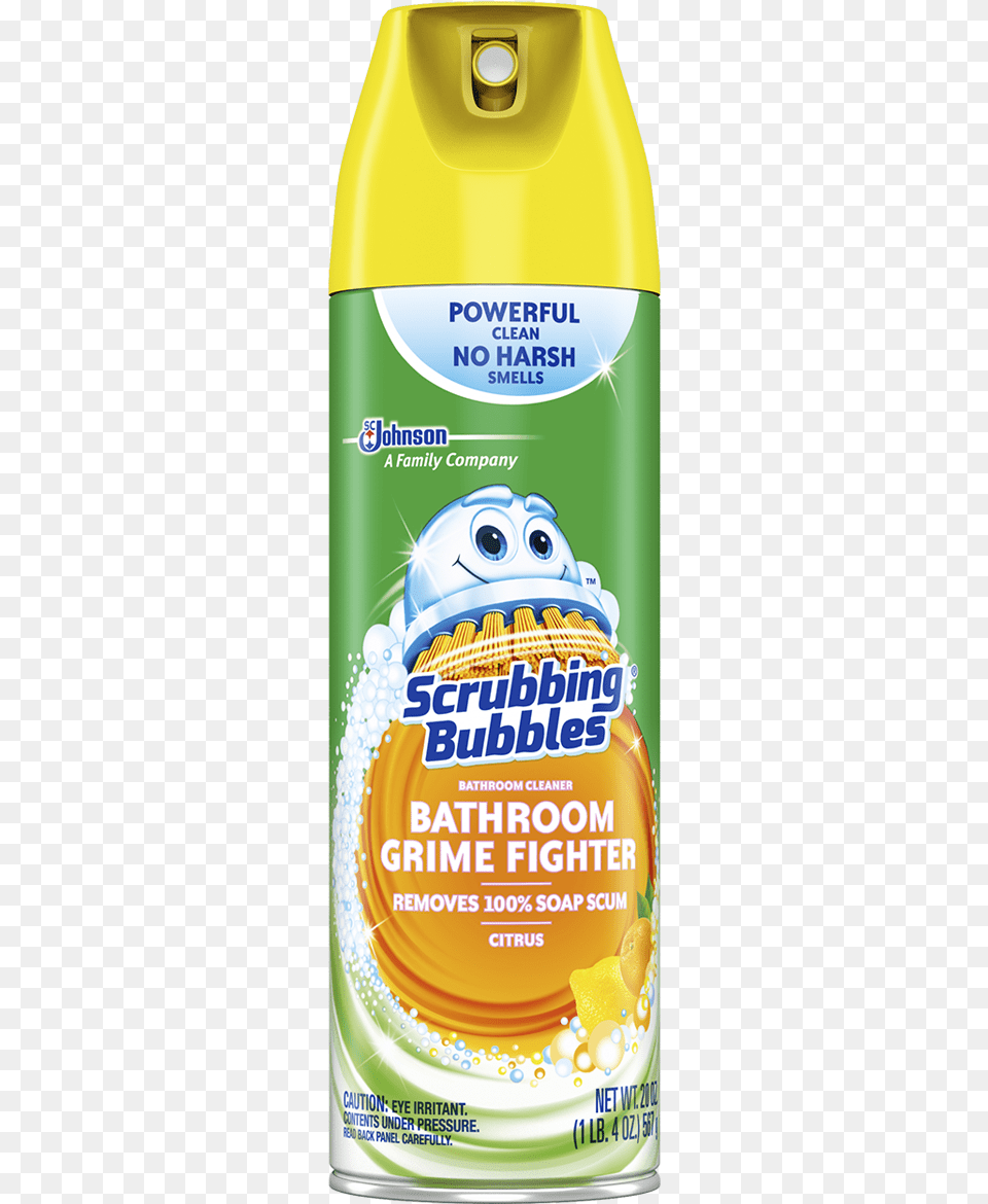 Grime Fighter Aerosol Citrus Scrubbing Bubbles Bathroom Grime Fighter Png