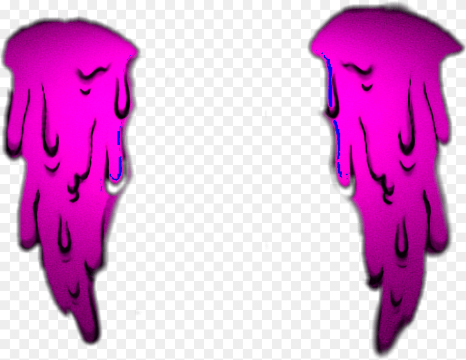 Grime Grimeart Grimeeffect Grimeface Grimeeyes Picsart Blue Vaporwave Sticker, Purple, Person, Face, Head Png Image