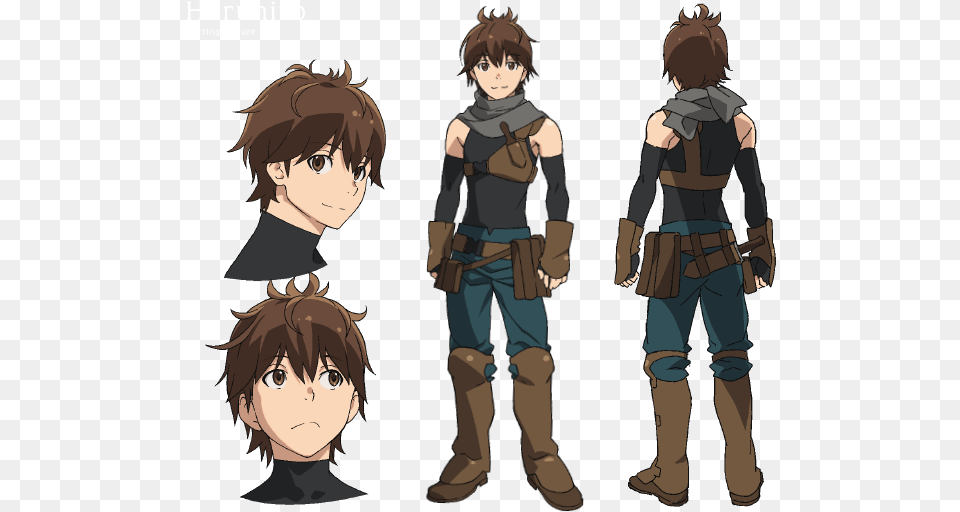 Grimgar Of Fantasy And Ash Haruhiro G Anime Reiner Hai To Gensou No Grimgar Mc, Publication, Book, Comics, Person Png Image