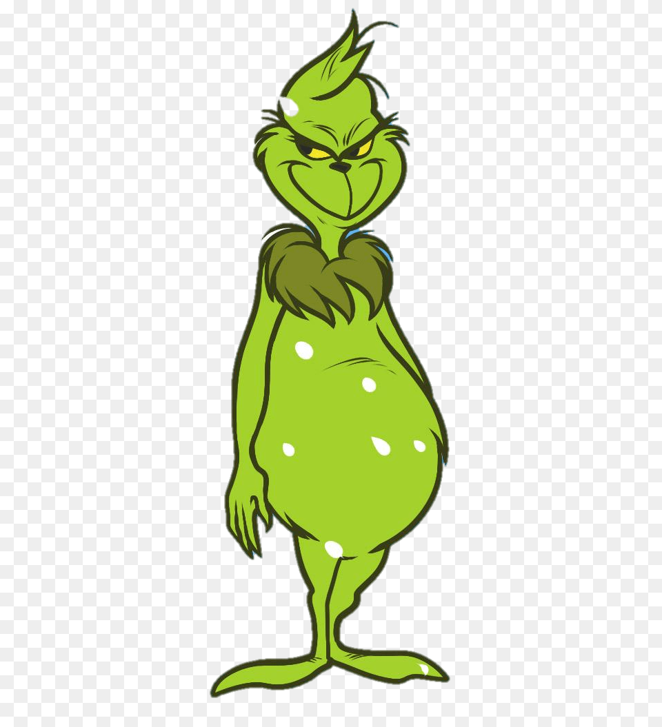 Grinch, Green, Cartoon, Animal, Bird Png