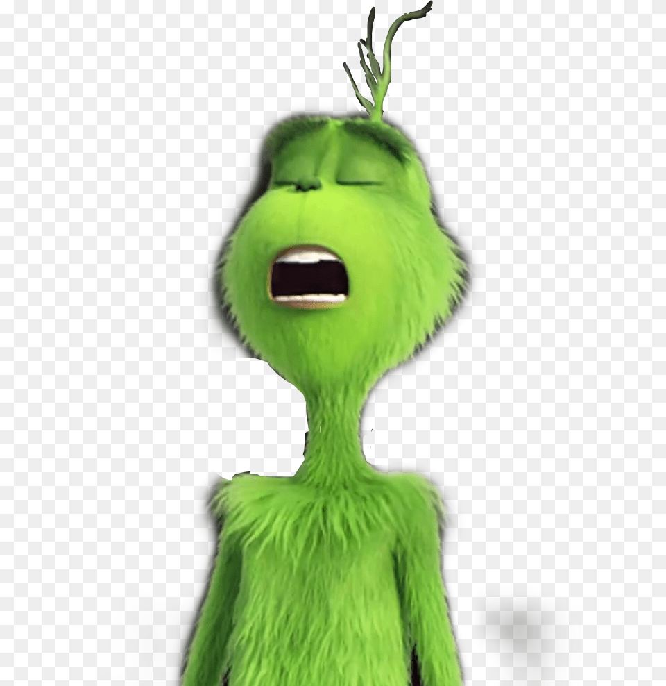 Grinch Christmas Character Cartoon Cute Green Plush, Alien, Animal, Bird, Person Free Png Download