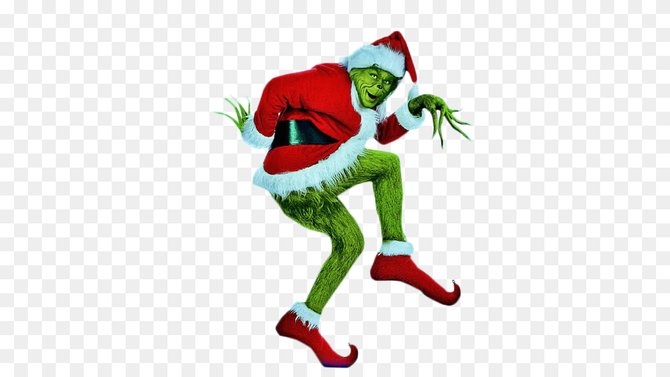 Grinch Dancing Image, Elf, Person, Clothing, Hosiery Free Transparent Png