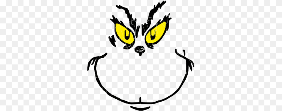 Grinch Face The Mr Clipart Transparent Grinch Face Free Svg, Animal, Black Cat, Cat, Mammal Png Image