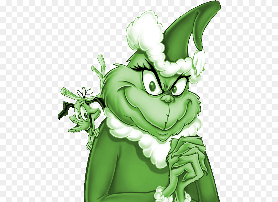 Grinch Stole Christmas Itunes, Green, Accessories, Ornament, Baby Free Png