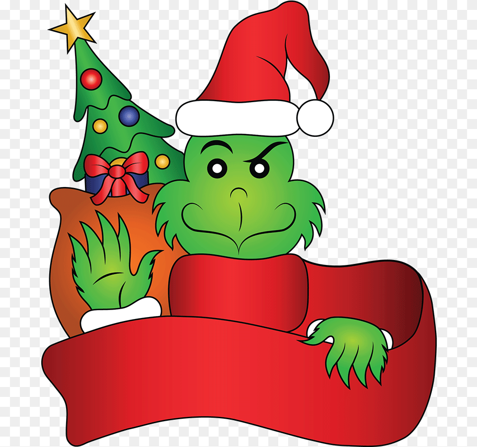 Grinches Christmas Vector Clipart How The Grinch Stole Christmas, Clothing, Hat, Elf, Baby Free Png Download