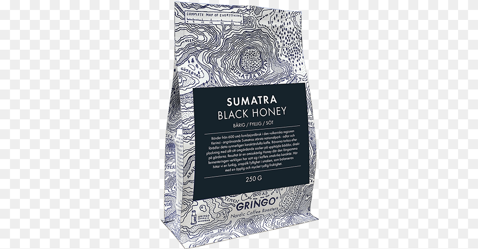 Gringo Sumatra Black Honey Coffee Beans 250g Gringo Kaffe Lila, Advertisement, Poster, Blackboard Png