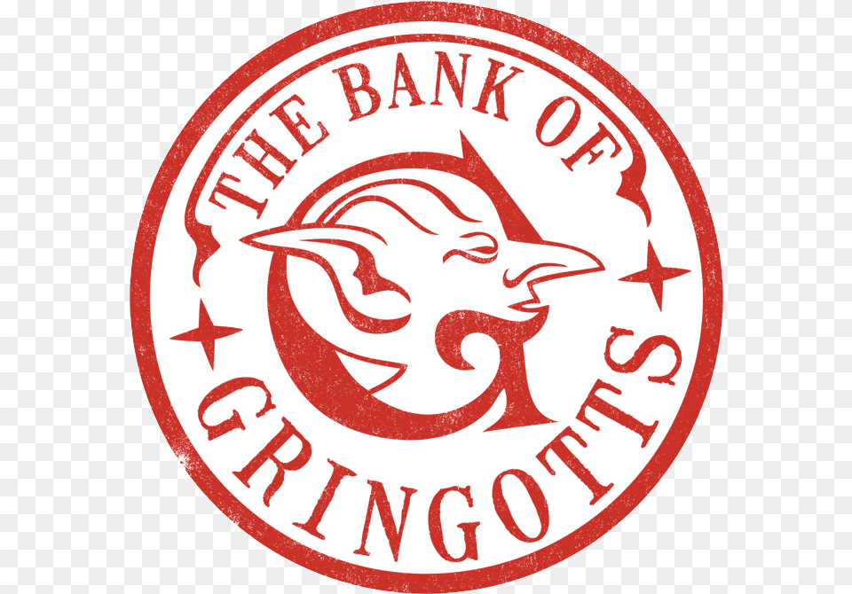 Gringotts Wizarding Bank Is The Only Harry Potter Gringotts Logo, Road Sign, Sign, Symbol Png Image