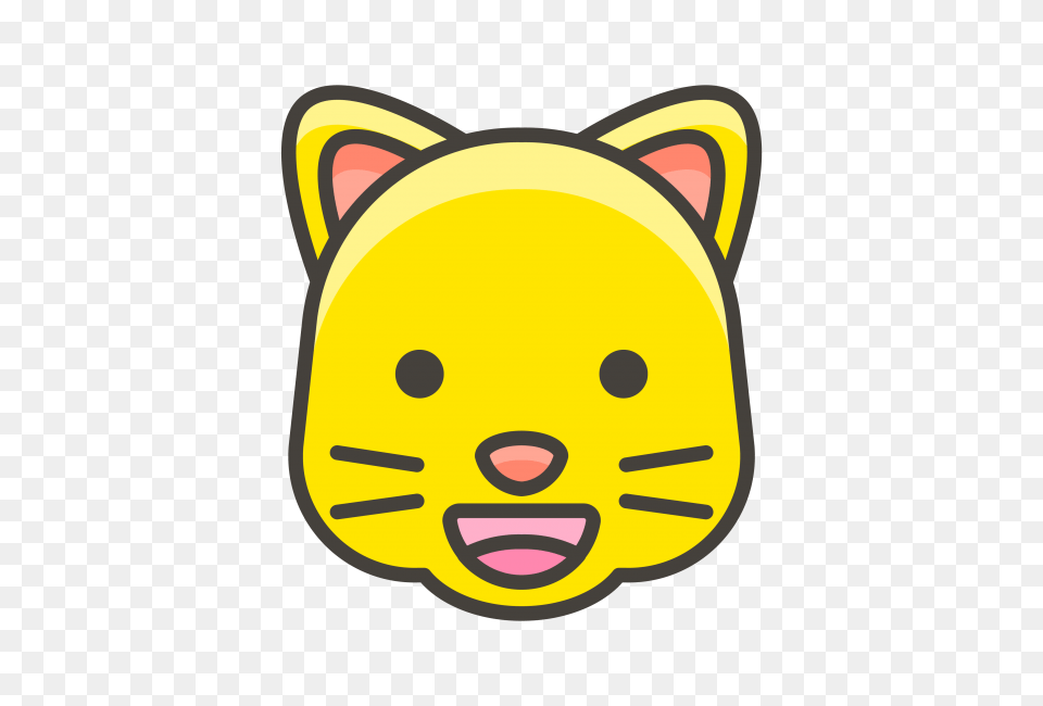 Grinning Cat Face Emoji Transparent Emoji, Plush, Toy, Ammunition, Grenade Png Image