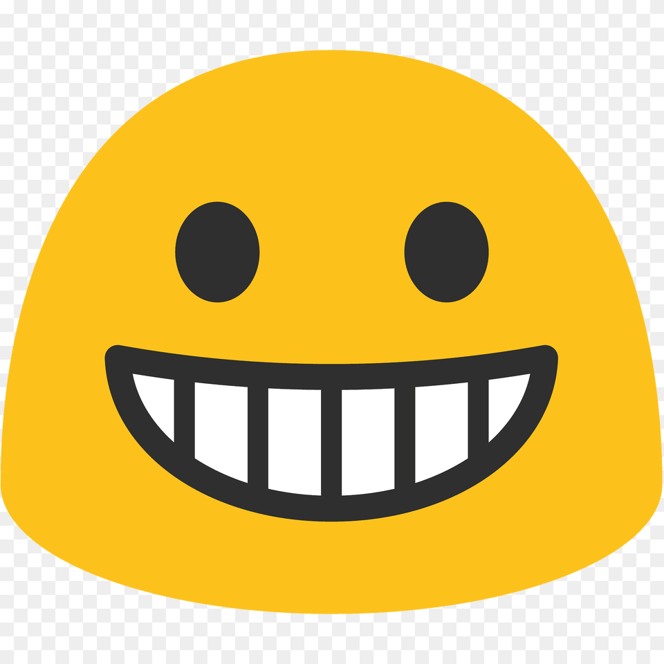 Grinning Face Emoji Clipart, Helmet, Clothing, Hardhat Png Image