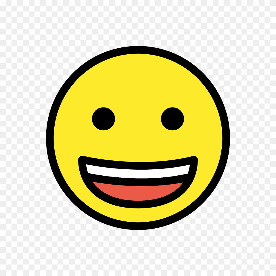 Grinning Face Emoji Clipart Free Png Download