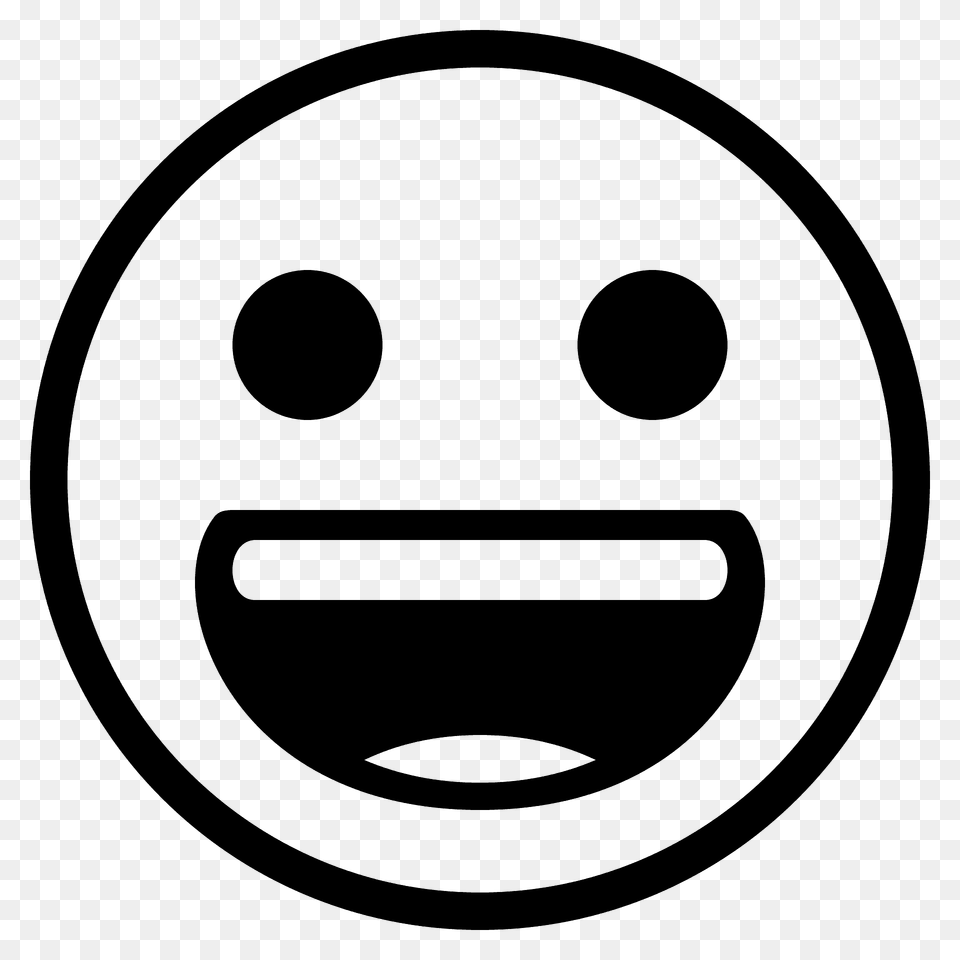 Grinning Face Emoji Clipart Free Png