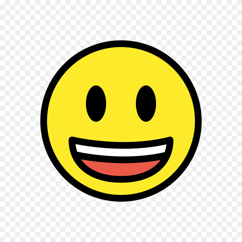 Grinning Face With Big Eyes Emoji Clipart, Logo Free Png