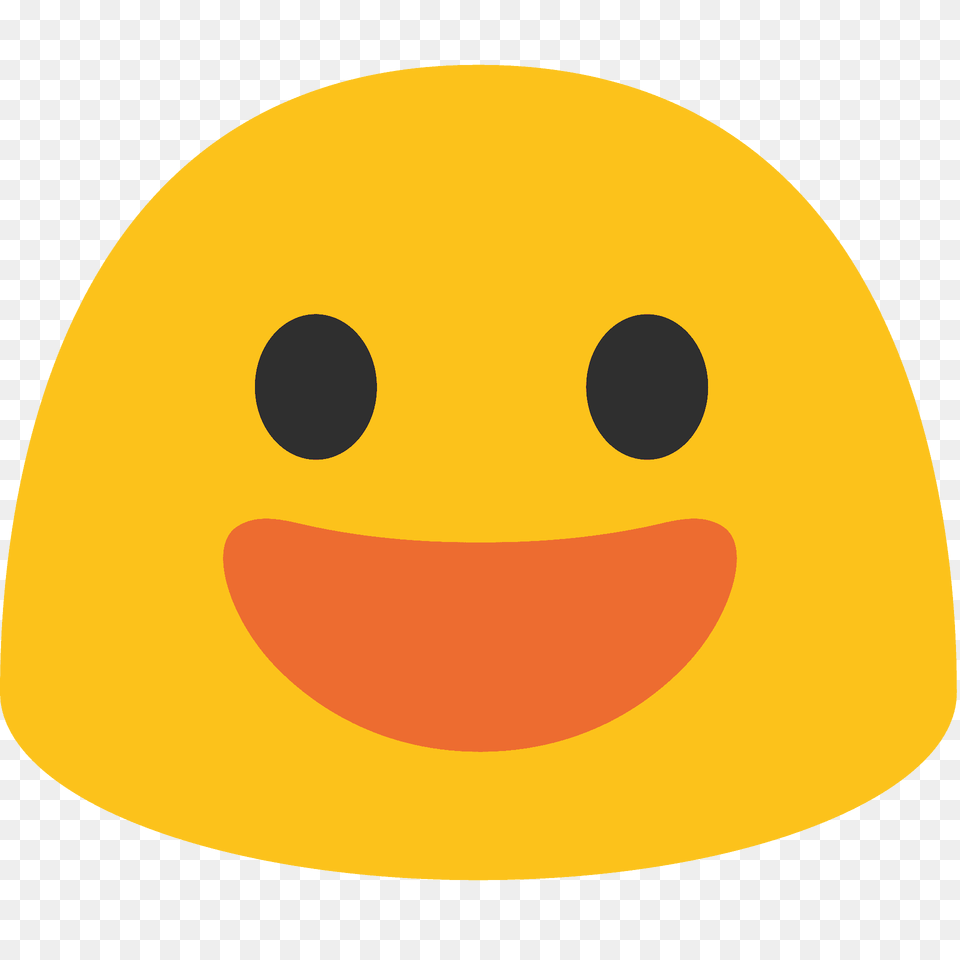 Grinning Face With Big Eyes Emoji Clipart, Astronomy, Moon, Nature, Night Png Image