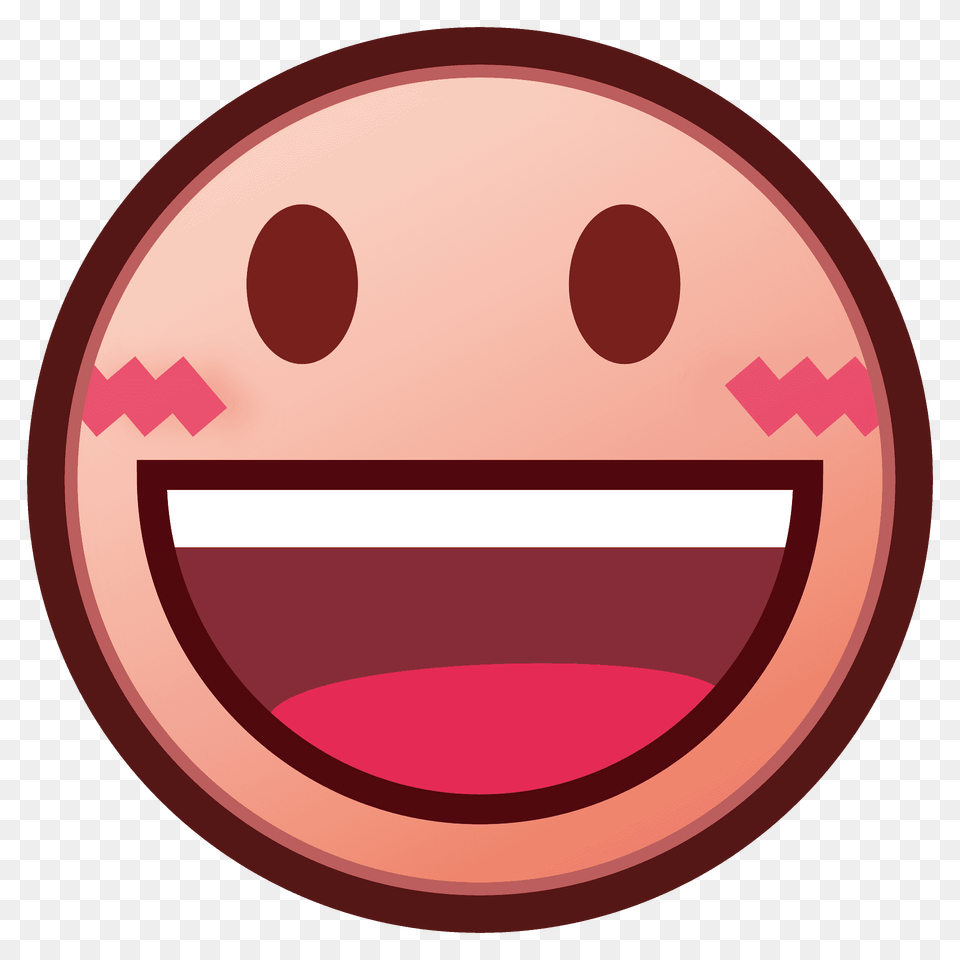 Grinning Face With Big Eyes Emoji Clipart, Photography Free Transparent Png