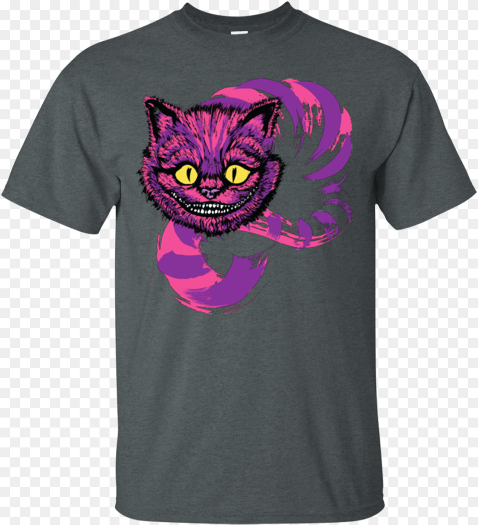 Grinning Like A Cheshire Cat 2 T Shirt G Body Cutlass Shirts, Clothing, T-shirt, Animal, Mammal Free Png