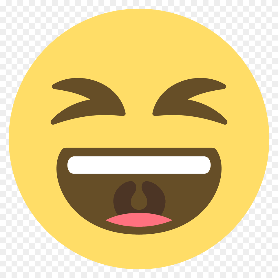 Grinning Squinting Face Emoji Clipart, Astronomy, Outdoors, Night, Nature Png Image