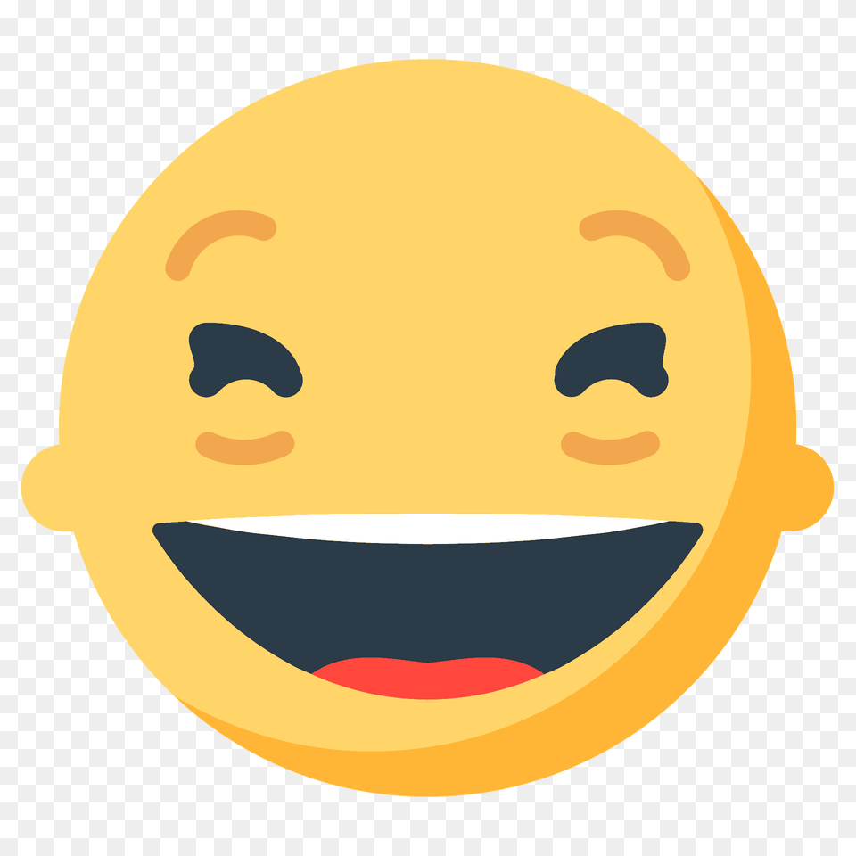 Grinning Squinting Face Emoji Clipart, Clothing, Hardhat, Helmet Png