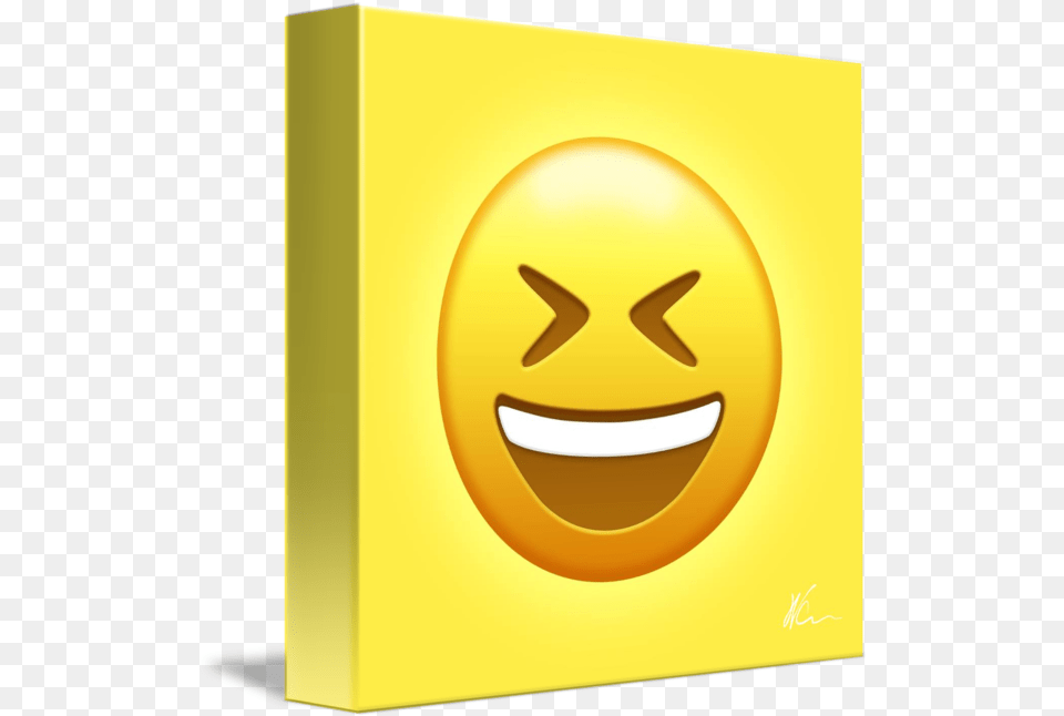 Grinning Squinting Face Emoji Happy, Food, Fruit, Plant, Produce Free Png