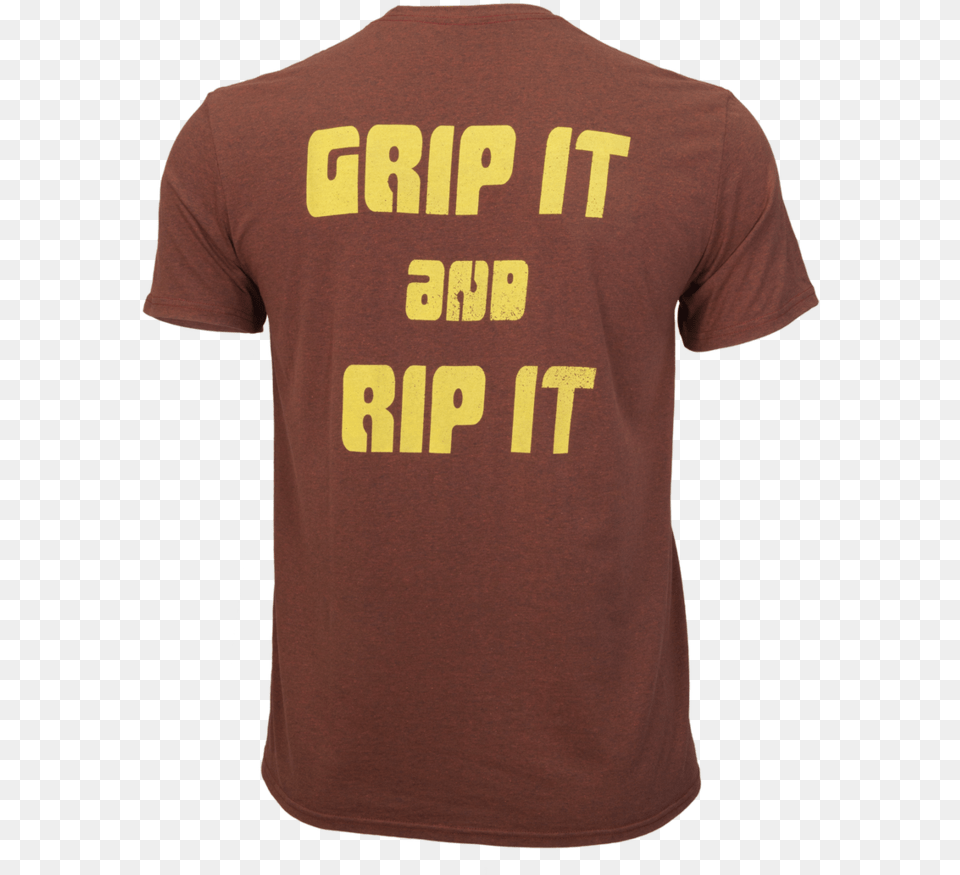 Grip And Rip Tee Grip And Rip Tee Active Shirt, Clothing, T-shirt, Adult, Male Png Image