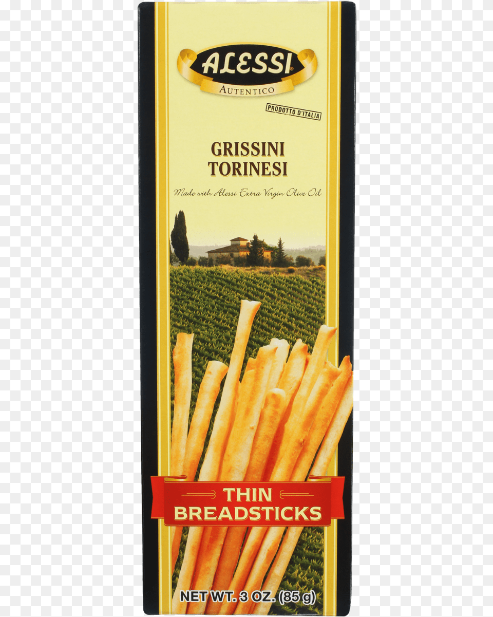 Grissini Torinesi Thin Breadsticks 3 Oz Alessi Breadsticks, Advertisement, Book, Poster, Publication Free Png Download