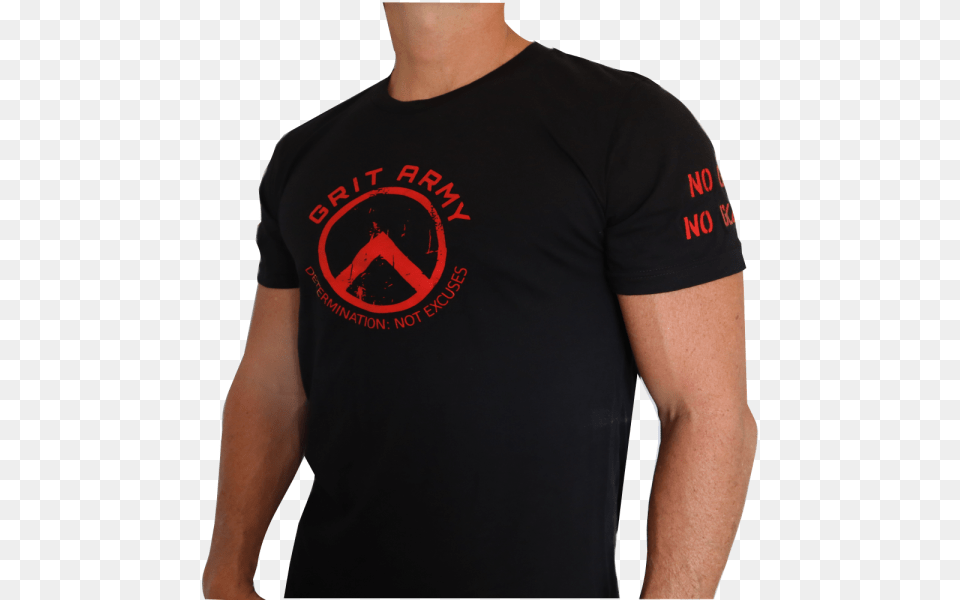 Grit Army Logo T Shirt For Adult, Clothing, T-shirt Free Transparent Png